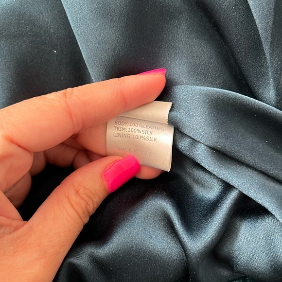 “Richard Chai Leather Jacket size 6” - Picture 13 of 16